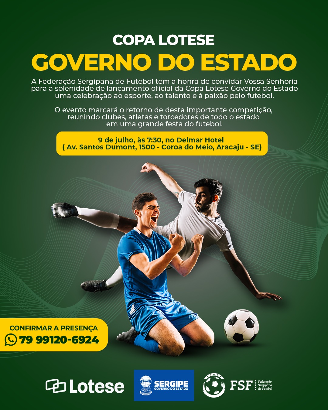 FSF promove lançamento da Copa Lotese Governo do Estado na quarta-feira