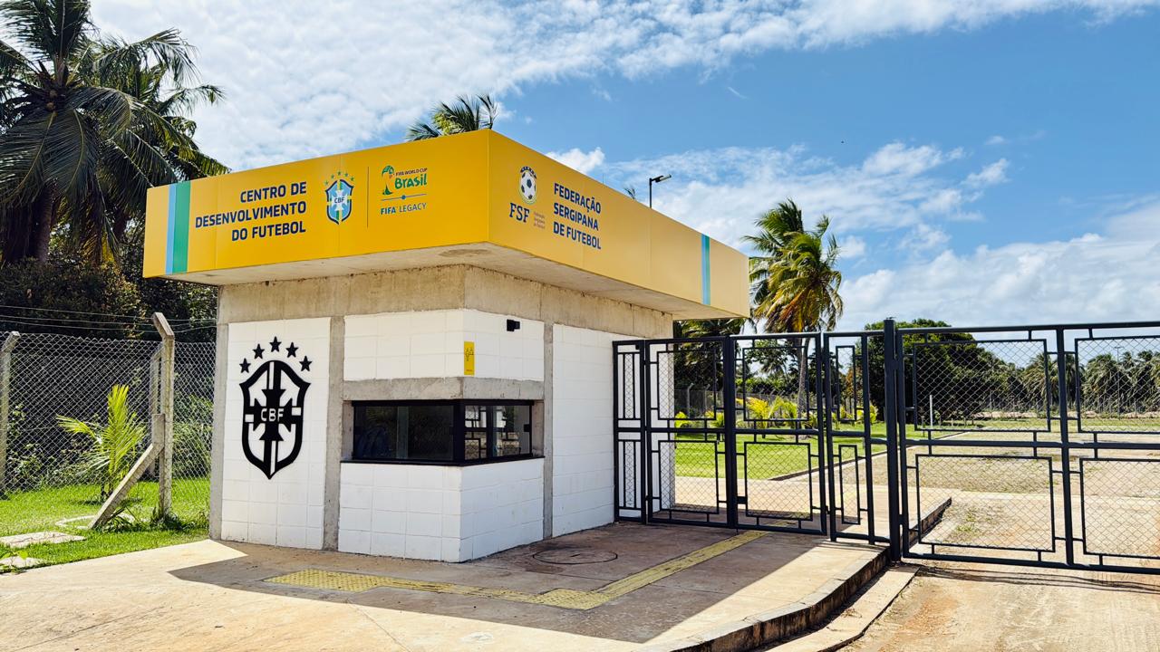 Em parceria com a FSF, CBF inaugurará Centro de Desenvolvimento do Futebol de Sergipe