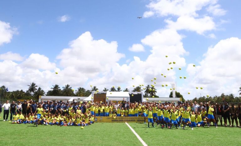 CBF, FIFA e FSF inauguram Centro de Desenvolvimento do Futebol de Sergipe com presença de ídolos e dirigentes