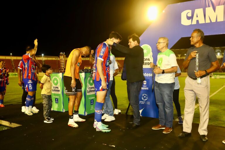 Itabaiana é campeão da Copa Lotese Governo do Estado