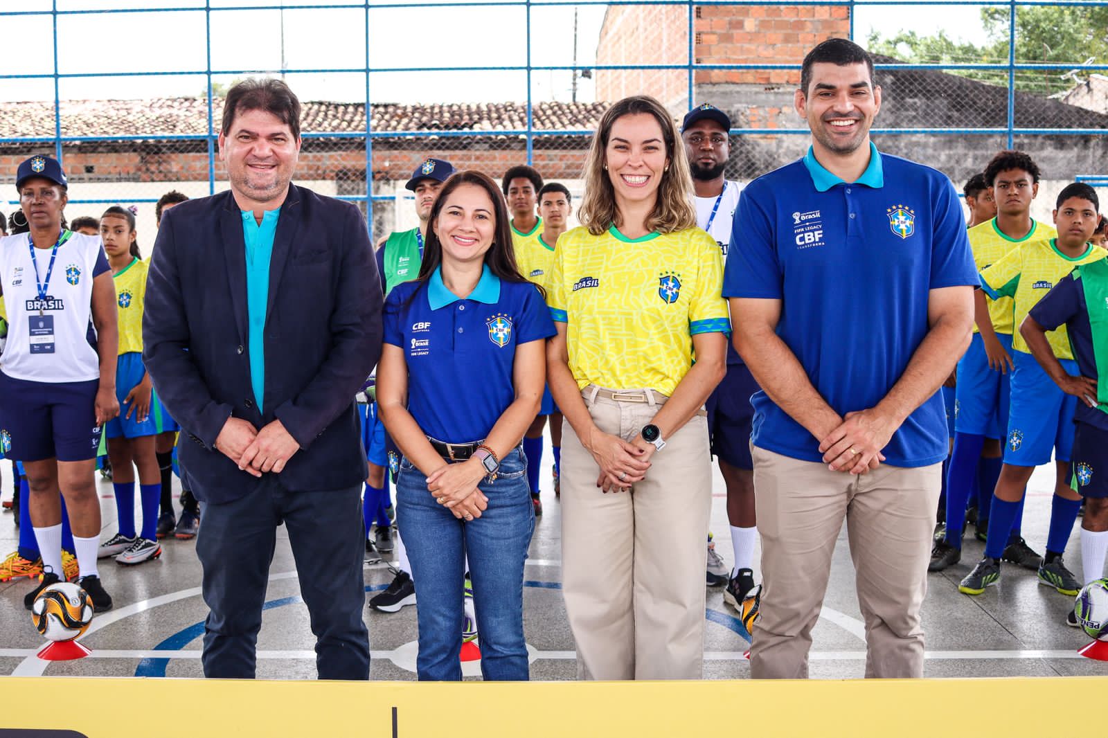 Festival Gol do Brasil movimenta o bairro Santos Dumont em parceria entre CBF, FSF e Governo de Sergipe