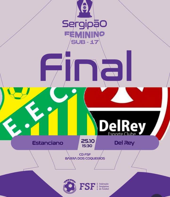 Final: Estanciano e Del Rey disputam título do Sergipano Feminino SUB-17